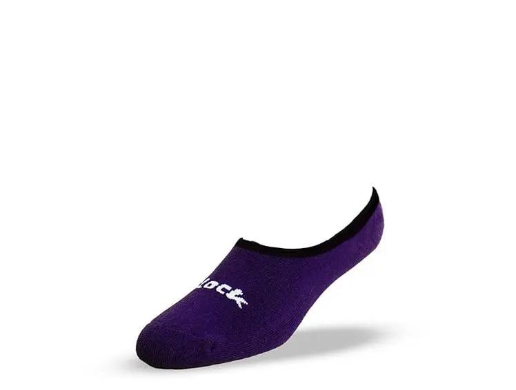 Calcetin Invisible Block No Show Unisex Morado