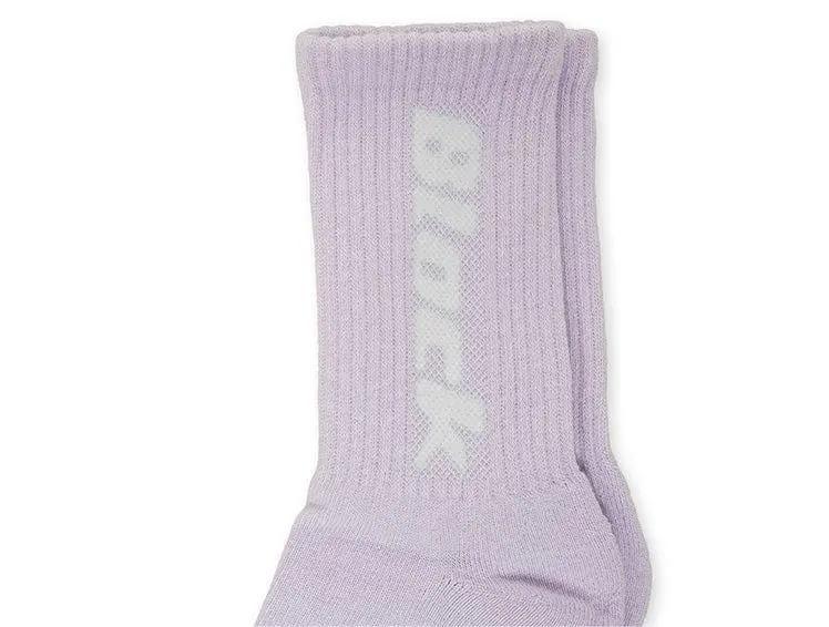 Calcetin Largo Block Unisex Lila