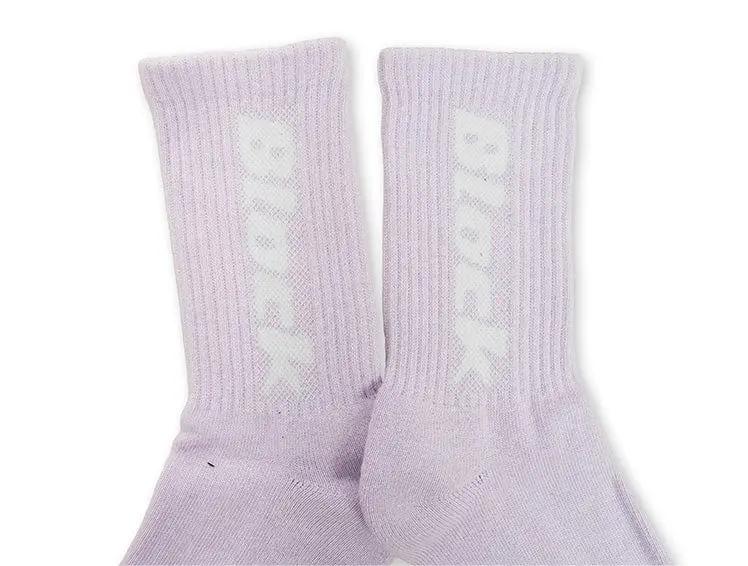 Calcetin Largo Block Unisex Lila