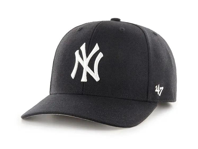 Jockey 47 Mvp Dp Mlb New York Yankees Unisex Negro - Blanco