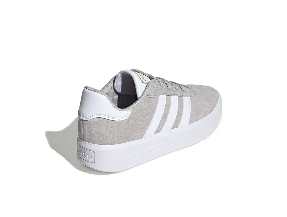 Zapatilla Adidas Court Platform Suede Mujer Gris
