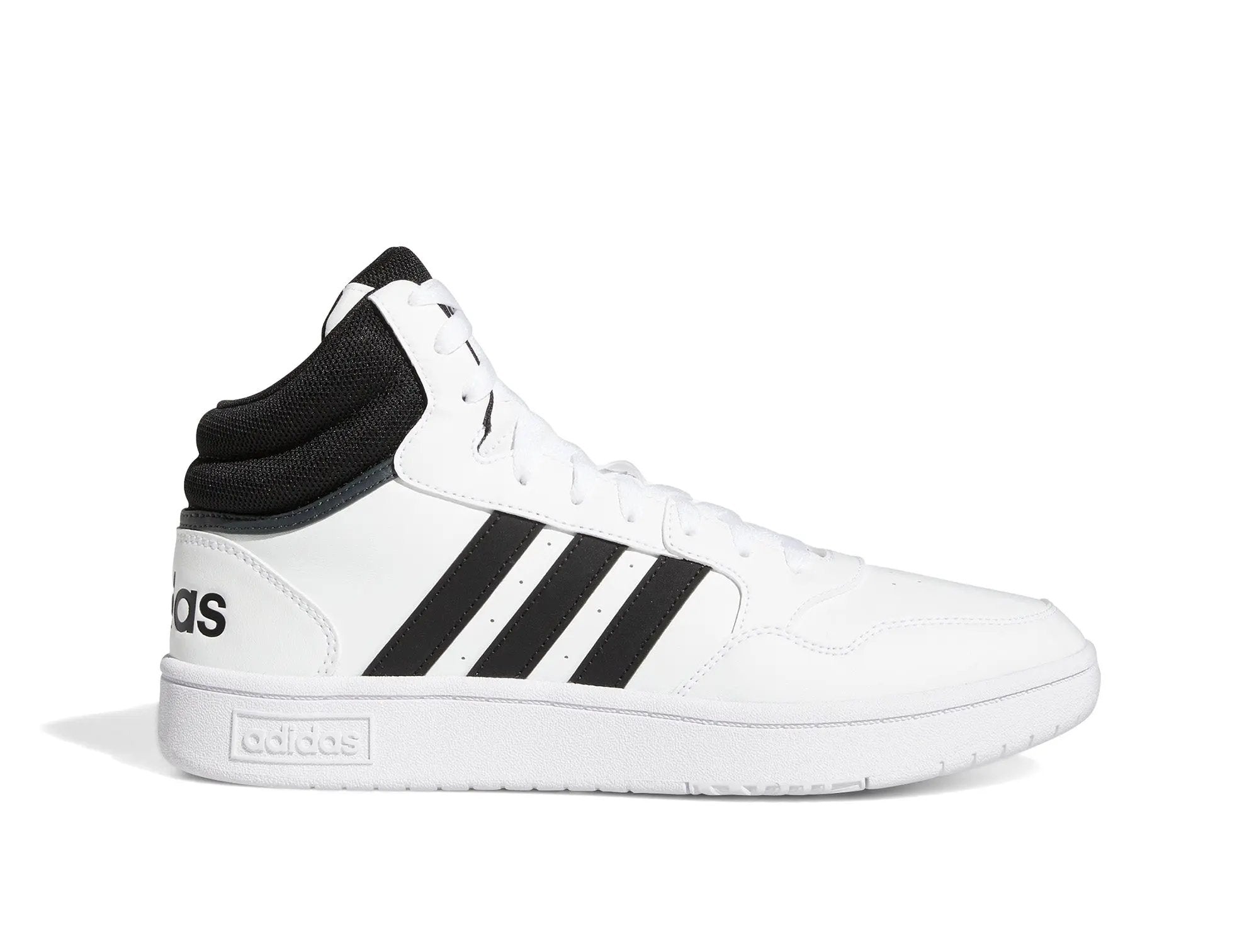 Zapatilla Adidas Hoops 3.0 Mid Hombre Blanco