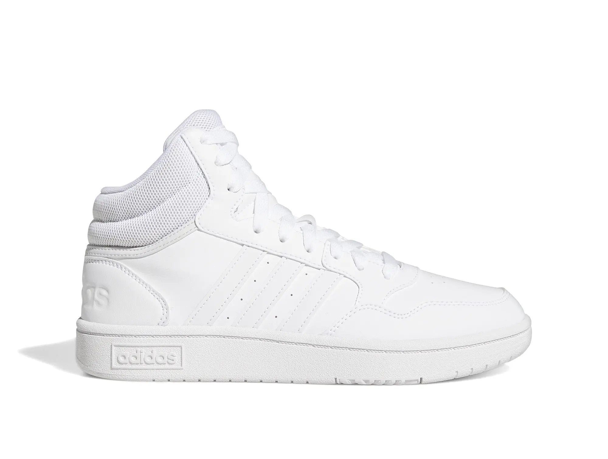 Zapatilla Adidas Hoops 3.0 Mid Mujer Mono Blanco