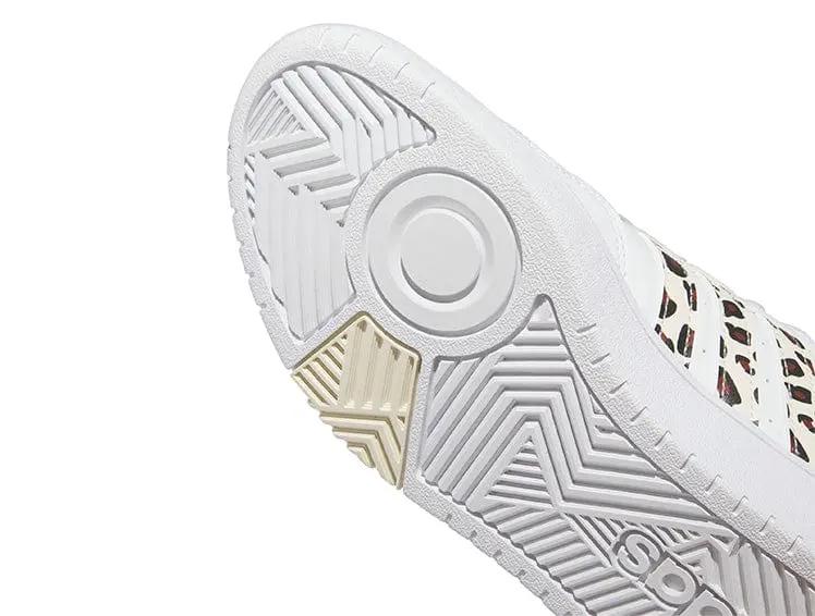 Zapatilla Adidas Hoops 3.0 Mujer Blanco Animal Print