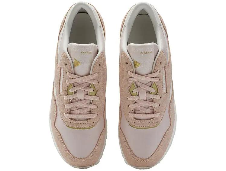 Zapatilla Reebok Cl Nylon Mujer Rosado