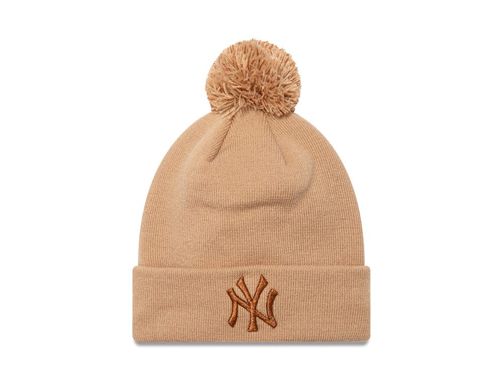 Beanie New Era Mlb New York Yankees Bei Unisex Beige