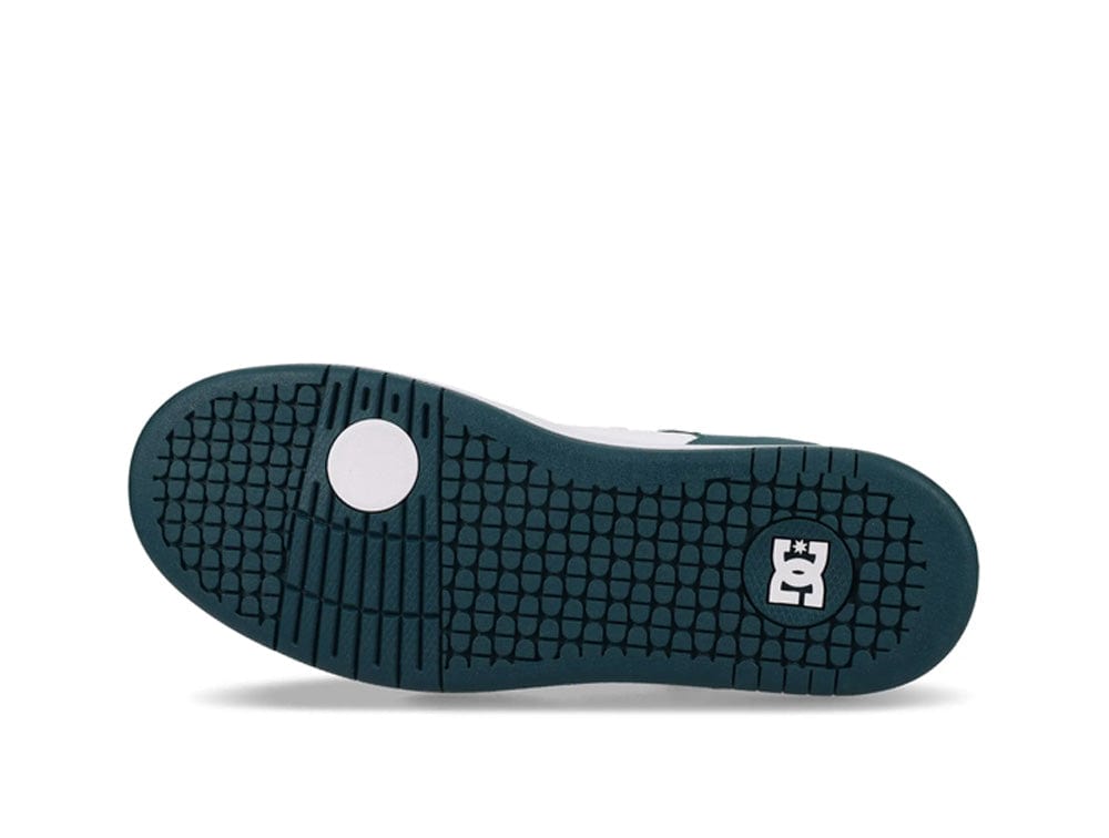 Zapatilla Dc Manteca 4 Hombre Blanco Verde