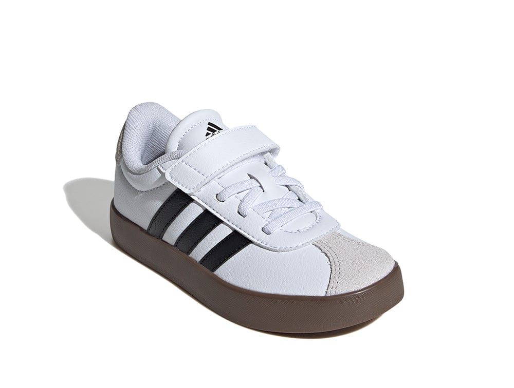 Zapatilla Adidas Vl Court 3.0  Junior Negro/Suela Gum