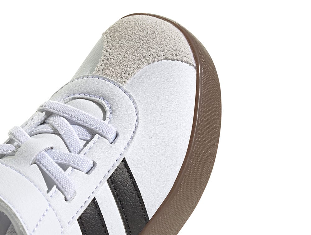 Zapatilla Adidas Vl Court 3.0  Junior Negro/Suela Gum