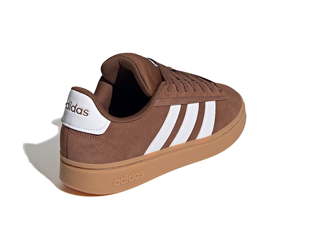 Zapatilla Adidas Grand Court Alpha 00S Hombre Café/Blanco/Suela Gum